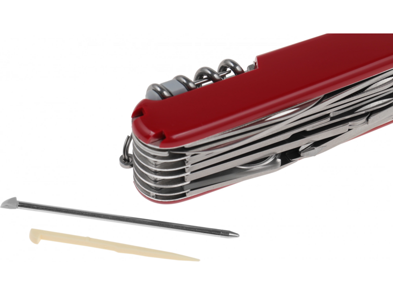 Нож перочинный Victorinox SwissChamp (1.6795) 91мм 33функц. красный карт.коробка