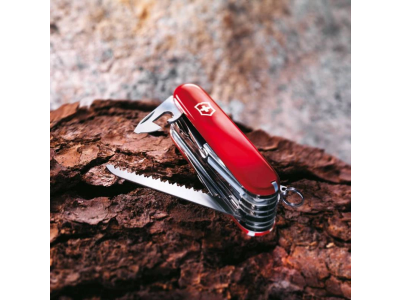 Нож перочинный Victorinox SwissChamp (1.6795) 91мм 33функц. красный карт.коробка