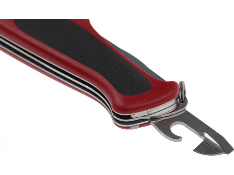 Нож перочинный Victorinox RangerGrip 61 (0.9553.MC) 130мм 11функц. красный/черный карт.коробка