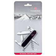 Нож перочинный Victorinox Spartan (1.3603.3B1) 91мм 12функц. черный блистер