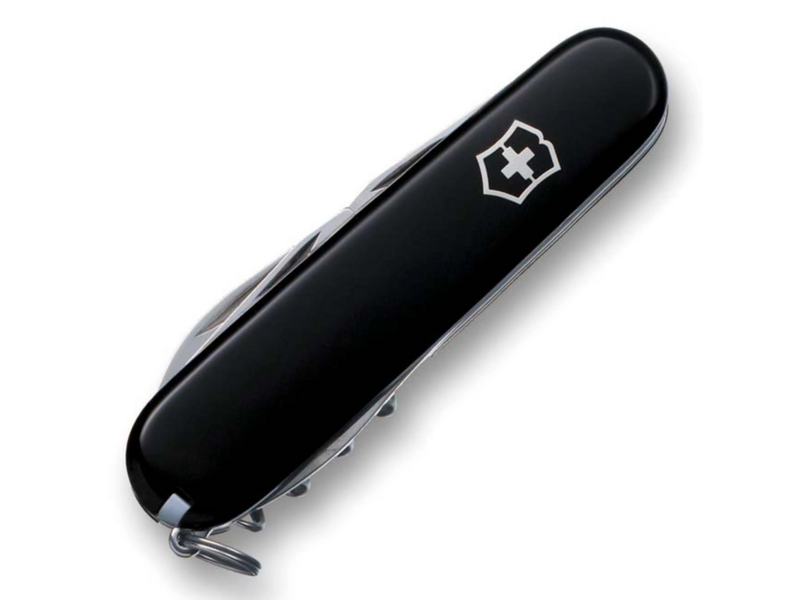Нож перочинный Victorinox Spartan (1.3603.3B1) 91мм 12функц. черный блистер