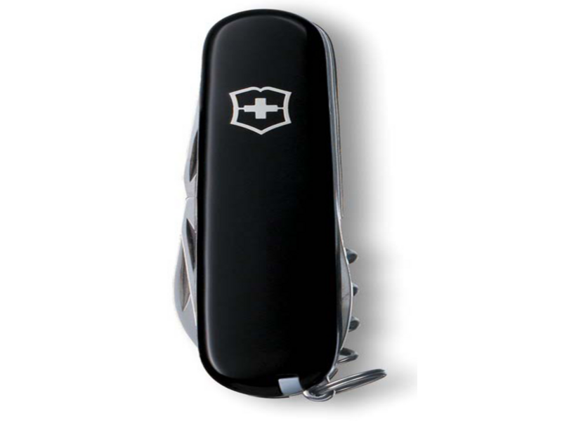 Нож перочинный Victorinox Spartan (1.3603.3B1) 91мм 12функц. черный блистер
