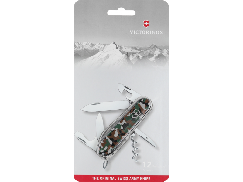 Нож перочинный Victorinox Spartan (1.3603.94B1) 91мм 12функц. камуфляж блистер