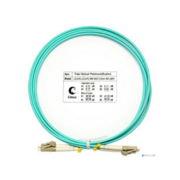 Шнур оптический duplex LC-LC 50/125mm OM3 2м Cabeus FOP-50-LC-LC-2m Шнур оптический duplex LC-LC 50/125mm OM3 2м LSZH