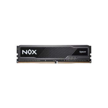 Оперативная память Apacer DDR4 16GB 3600MHz DIMM NOX Black Gaming Memory (PC4-28800) CL18 1.35V Intel XMP 2.0, Heat Sink (Retail) 1024*8 3 years (AH4U16G36C25YMBAA-1)