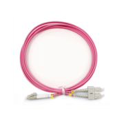 Шнур оптический Cabeus FOP-50-OM4-LC-SC-2m Шнур оптический duplex LC-SC 50/125 mm OM4 2м LSZH