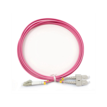 Шнур оптический Cabeus FOP-50-OM4-LC-SC-2m Шнур оптический duplex LC-SC 50/125 mm OM4 2м LSZH