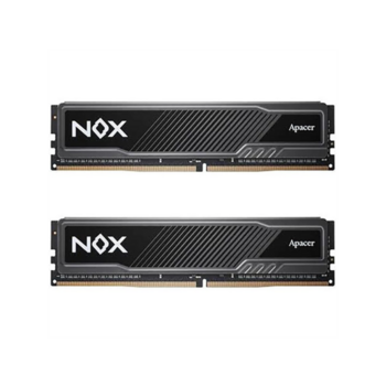 Оперативная память Apacer DDR4 32GB 3200MHz DIMM NOX Black Gaming Memory (PC4-25600) CL16 1.35V Kit (2x16GB) Intel XMP 2.0, Heat Sink (Retail) 2048*8 3 years (AH4U32G32C28YMBAA-2)
