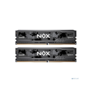 Оперативная память Apacer DDR5 32GB 6400MHz DIMM NOX Black Gaming Memory CL36 1.4V Kit (2x16GB) Heat Sink (Retail) 2048*8 3 years (AH5U32G64C652MBAA-2)