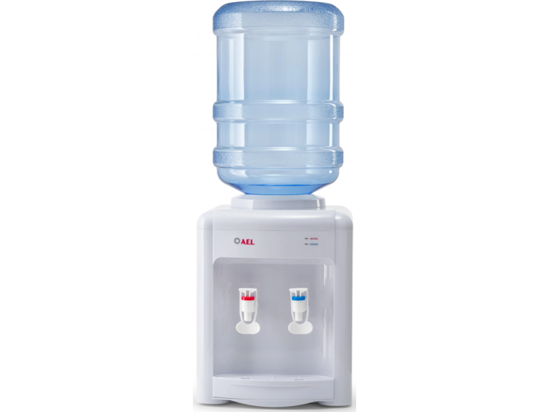 Кулер AEL TD-AEL-340 v.2 настольный электронный белый