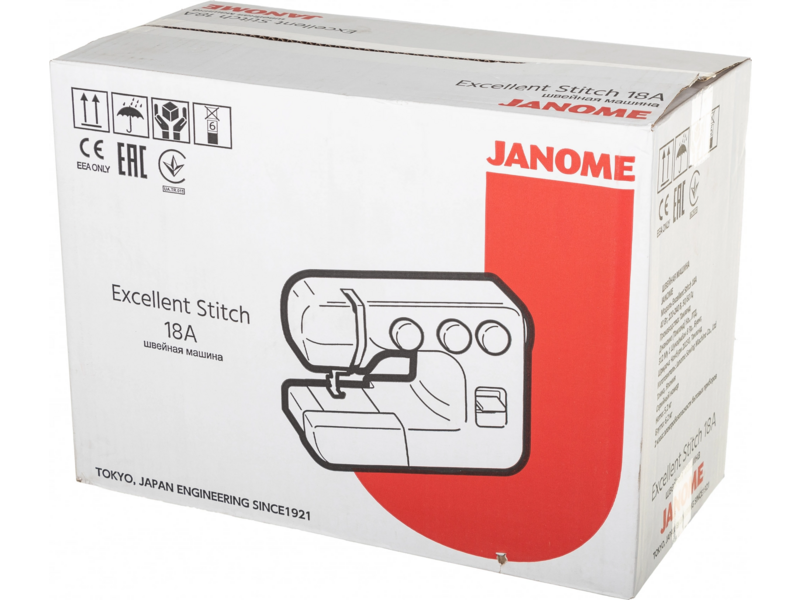 Швейная машина Janome Excellent Stitch 18A белый