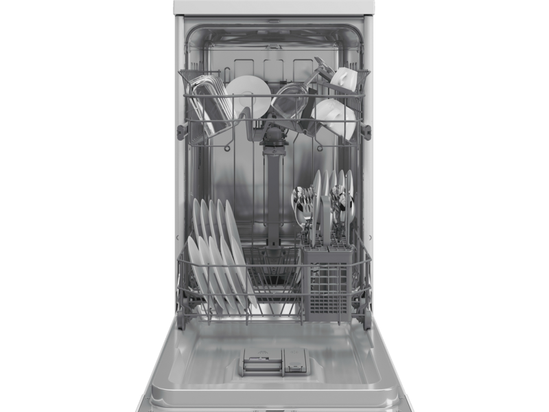Посудомоечная машина Hotpoint HFS 1C57 белый (узкая) инвертер