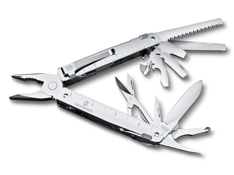 Мультитул Victorinox SwissTool MX Clip (3.0327.MKB1) 115мм 26функц. серебристый блистер