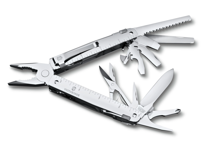 Мультитул Victorinox SwissTool MX Clip (3.0327.MKB1) 115мм 26функц. серебристый блистер