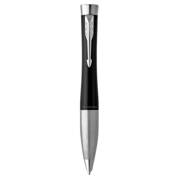 Ручка шариков. Parker Urban Core (2150858) Muted Black CT M черн. черн. подар.кор.европод.
