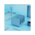 Подставка-ограничитель для книг Deli NS006BLUE Nusign 162x162x122мм синий