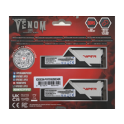 Память DDR5 2x8Gb 5600MHz Patriot PVV516G560C40K Viper Venom RTL Gaming PC5-44800 CL40 DIMM 288-pin 1.25В kit с радиатором Ret