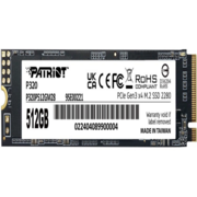 Накопитель SSD Patriot PCIe 3.0 x4 512GB P320P512GM28 P320 M.2 2280