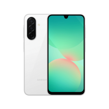 Смартфон Samsung SM-A266B Galaxy A26 5G 256Gb 8Gb белый моноблок 3G 4G 2Sim 6.7" 1080x2340 Android 15 50Mpix 802.11 a/b/g/n/ac NFC GPS GSM900/1800 GSM1900 Protect microSD max2048Gb