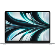 Ноутбук Apple MacBook Air A2681 M2 8 core 16Gb SSD256Gb/8 core GPU 13.6" Retina (2560x1664) macOS silver WiFi BT Cam (MC7V4ZA/A)