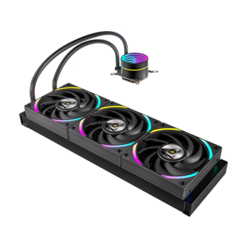 Система водяного охлаждения Formula Oasis L360 ARGB Soc-AM5/AM4/1200/2066/1700/1851 черный 4-pin 1-27dB Al+Cu 360W Ret (OASIS L360 ARGB BK)