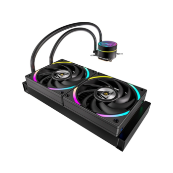 Система водяного охлаждения Formula Oasis L240 ARGB Soc-AM5/AM4/1200/2066/1700/1851 черный 4-pin 1-27.2dB Al+Cu 310W Ret (OASIS L240 ARGB BK)