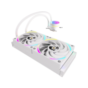 Система водяного охлаждения Formula Oasis L240 ARGB Soc-AM5/AM4/1200/2066/1700/1851 белый 4-pin 1-27.2dB Al+Cu 310W Ret (OASIS L240 ARGB WH)