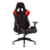 Кресло игровое Zombie VIKING 4 AERO черный/красный ткань/эко.кожа с подголов. крестов. пластик