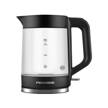 Чайник электрический Редмонд KG250 1.7л. 2200Вт черный корпус: пластик/стекло