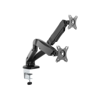 Кронштейн для мониторов Ultramounts UM705 черный 13"-27" макс.13кг настольный поворот и наклон верт.перемещ.