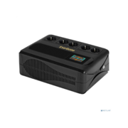 Exegate EX295685RUS ИБП ExeGate NEO Smart BU-800.LCD.AVR.5SH <800VA/480W, цветной LCD-дисплей, AVR, 5*Schuko, Black>