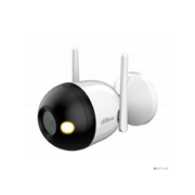 DAHUA DH-IPC-F4CP-PV-0360B Уличная цилиндрическая IP-видеокамера Smart Dual Light 4Мп, 1/3” CMOS, объектив 3.6мм, видеоаналитика, ИК 30м, LED 30м, микрофон, динамик, WI-Fi 2.4ГГц, IP67, металл/пластик