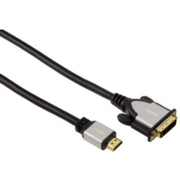 Кабель Hama H-54533 00054533 DVI-D (m) HDMI (m) 1.8м черный