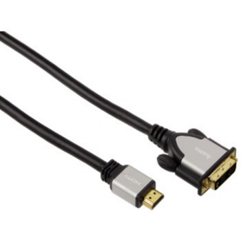 Кабель Hama H-54533 00054533 DVI-D (m) HDMI (m) 1.8м черный