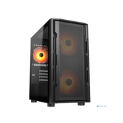 Cougar Uniface Mini RGB 2x140mm + 1x120mm ARGB Fan, ARGB Fan Hub, без БП, черный, mATX