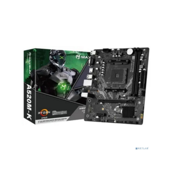 MAXSUN MS-Challenger A520M-K (Socket AM4, mATX, 2*DDR4, VGA+HDMI, 3*SATA3, 1*M.2, 1*PCIEx16/1*PCIEx1, 4*USB2.0, 2*USB 3.2 Gen1, LAN 1*1G, RTL)