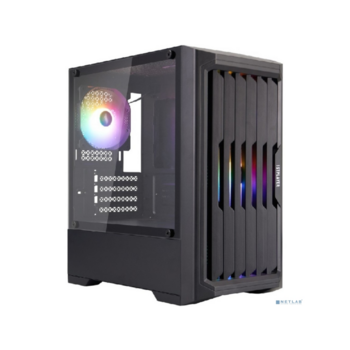 1STPLAYER BULLET HUNTER H2 Black / mATX / 4x120mm FRGB fans / H2-BK-4F1