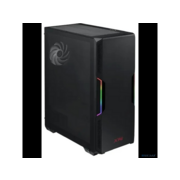 XPG STARKER BLACK (STARKER-BKCWW) (Midi-Tower, черный, TG, 120mm ARGB fan + 120mm fan)