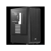 XPG VALOR STORM BLACK (VALORSTORMMTWOF-BKCWW) (Midi-Tower, черный, TG)