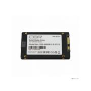 CBR SSD-480GB-2.5-ST21, Внутренний SSD-накопитель, серия "Standard", 480 GB, 2.5", SATA III 6 Gbit/s, Phison PS3111-S11, 3D TLC NAND, R/W speed up to 550/500 MB/s, TBW (TB) 400