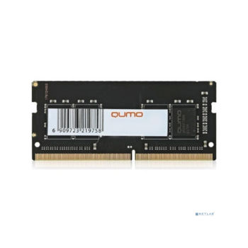 QUMO DDR4 SODIMM 8GB QUM4S-8G3200P22 PC4-25600, 3200MHz OEM/RTL