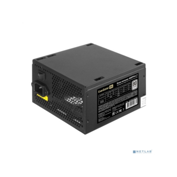 Exegate EX292148RUS-OEM Блок питания 400W ExeGate 80 PLUS® 400PPH-LT-OEM (ATX, APFC, КПД 82% (80 PLUS), 12cm fan, 24pin, (4+4)pin, PCIe, 5xSATA, 3xIDE, black)