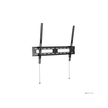Wize [WT63] для 42"-85" LCD телевизоров, VESA 800x600, угол наклона 3-10°, расстояние от стены 5.5 см, до 70 кг, черн., розн. упаковка