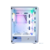 1STPLAYER FIREBASE X4 White / ATX, TG / 4x120mm LED fans inc. / X4-WH-4F1-W