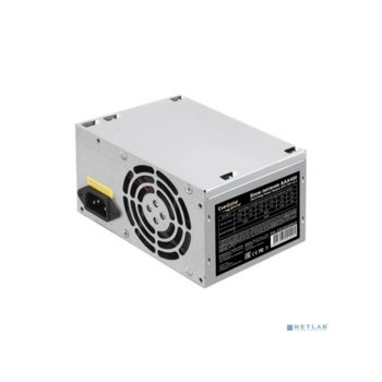 Exegate ES259590RUS-PC Блок питания 400W ExeGate AAA400 (ATX, PC, 8cm fan, 24pin, 4pin, 2xSATA, IDE, кабель 220V в комплекте)