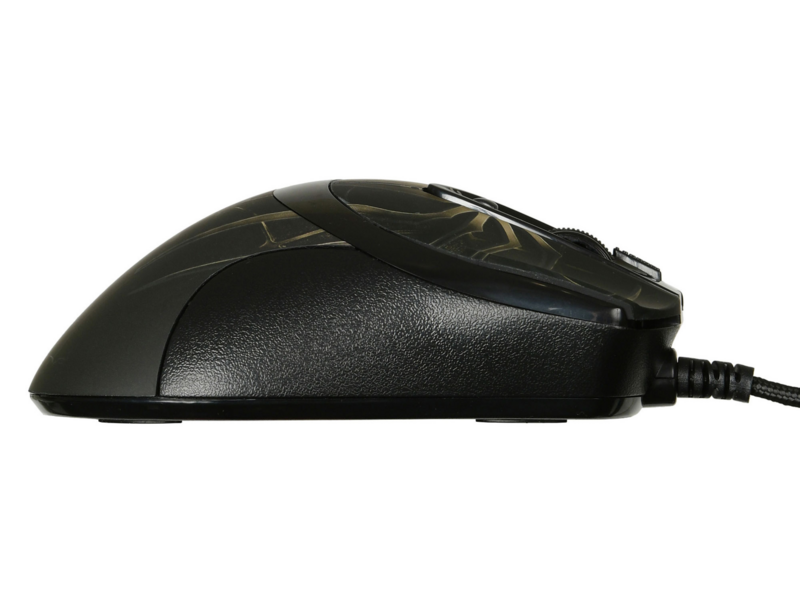 Мышь A4Tech Oscar Editor XL-747H коричневый/рисунок лазерная 3600dpi USB2.0 6but (XL-747H (BROWN SPIDER))