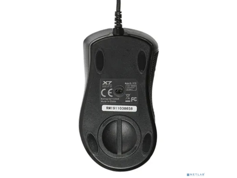 Мышь A4Tech Oscar Editor XL-747H коричневый/рисунок лазерная 3600dpi USB2.0 6but (XL-747H (BROWN SPIDER))