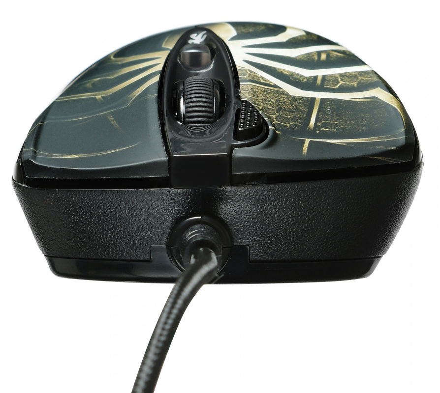 Мышь A4Tech Oscar Editor XL-747H коричневый/рисунок лазерная 3600dpi USB2.0 6but (XL-747H (BROWN SPIDER))