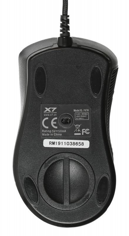 Мышь A4Tech Oscar Editor XL-747H коричневый/рисунок лазерная 3600dpi USB2.0 6but (XL-747H (BROWN SPIDER))