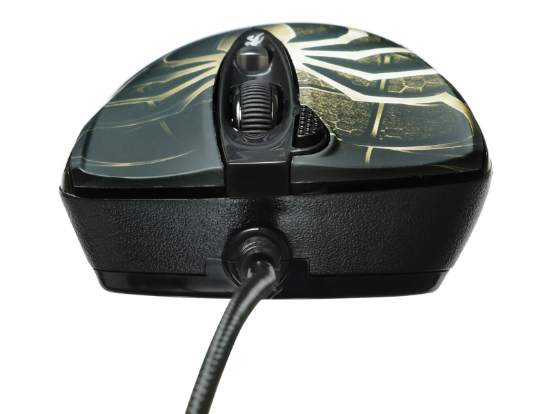Мышь A4Tech Oscar Editor XL-747H коричневый/рисунок лазерная 3600dpi USB2.0 6but (XL-747H (BROWN SPIDER))